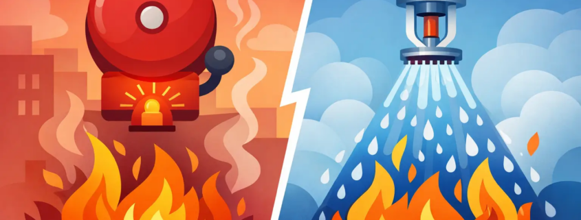 Fire Alarm Versus Sprinklers: Which Is Right?
