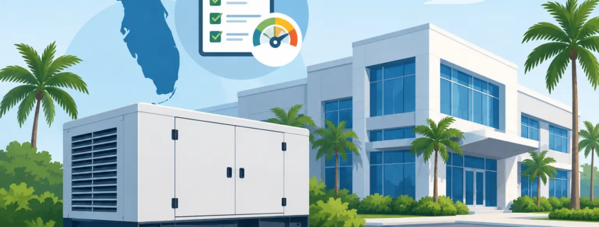 Generator Capacity Assessment for Florida Buildings