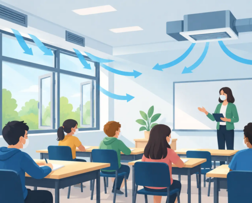 School Ventilation Retrofit for Safer Classrooms